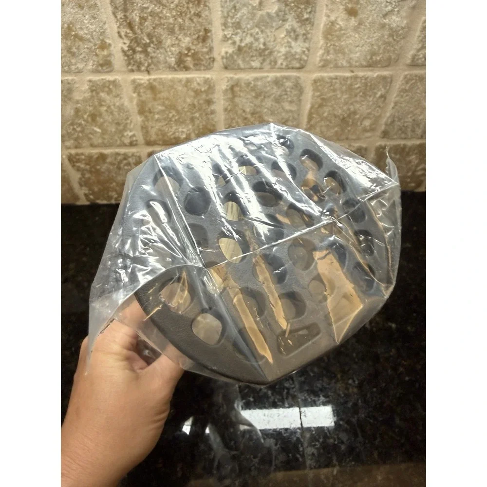 NEW Pampered Chef Potato Masher Smasher #2317 Black Nylon Kitchen Tool